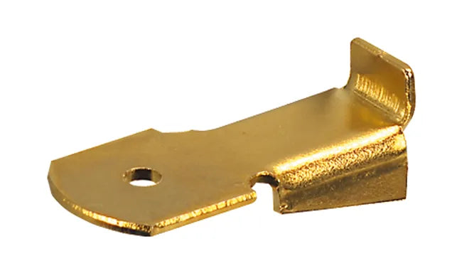 Lot de 20 taquets pour crémaillère, acier laiton