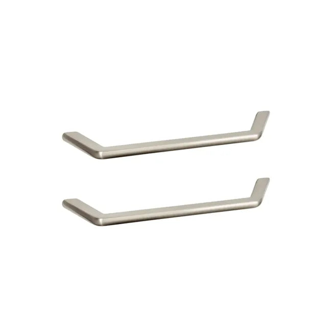 Lot de 2 poignées de meuble INSPIRE Saria Saria grise l.178 x H.8 mm