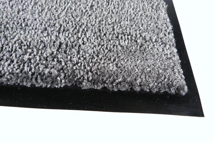 Tapis d'entrée gris microfibrel.40 cm x L.60 cm,