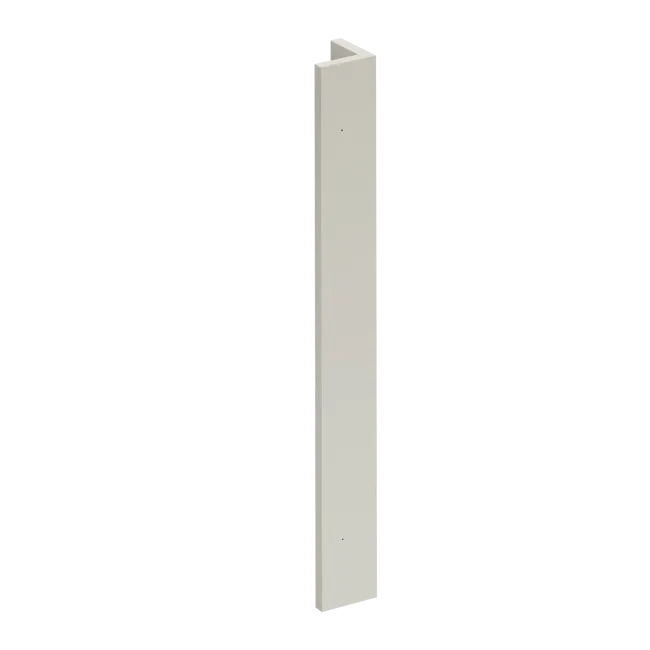 Fileur d'angle Oléron chanvre mat H.76.8 x l.9 cm