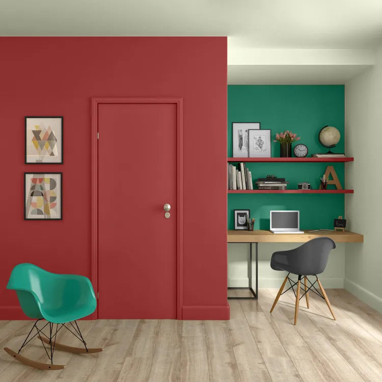 Peinture boiserie carmen 3 satin LUXENS Laque 0.5l