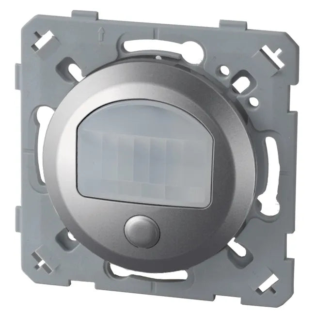 Interrupteur automatique Epure, LEXMAN, gris aluminium