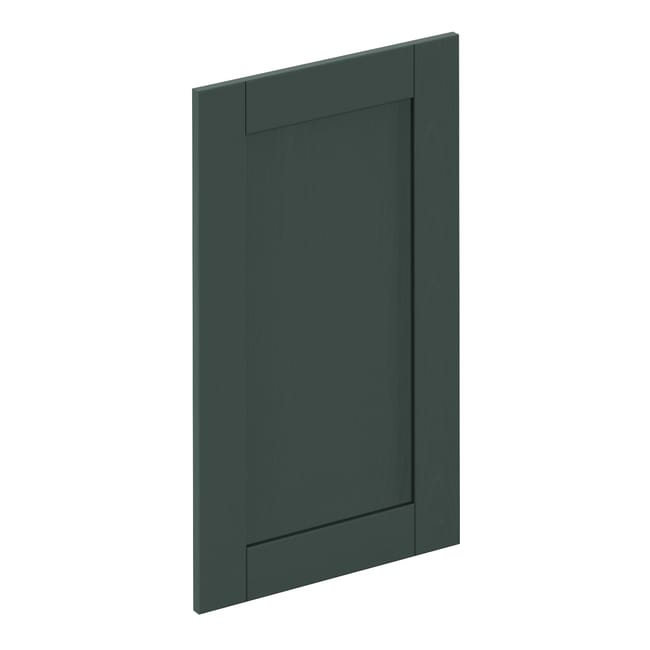 Porte de cuisine Chicago vert pétrole mat H.77 x l.45 cm