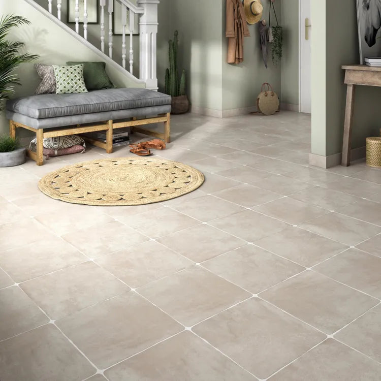 Lot de 2 plinthes Monastère, blanc x L. 50 cm, Ep.9 mm