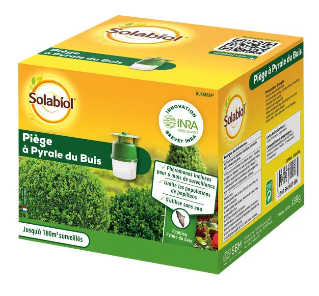Traitement des insectes SOLABIOL, 1 piège + 2 seringues