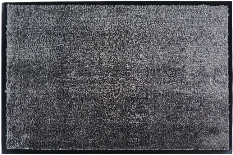 Tapis d'entrée gris microfibrel.40 cm x L.60 cm,