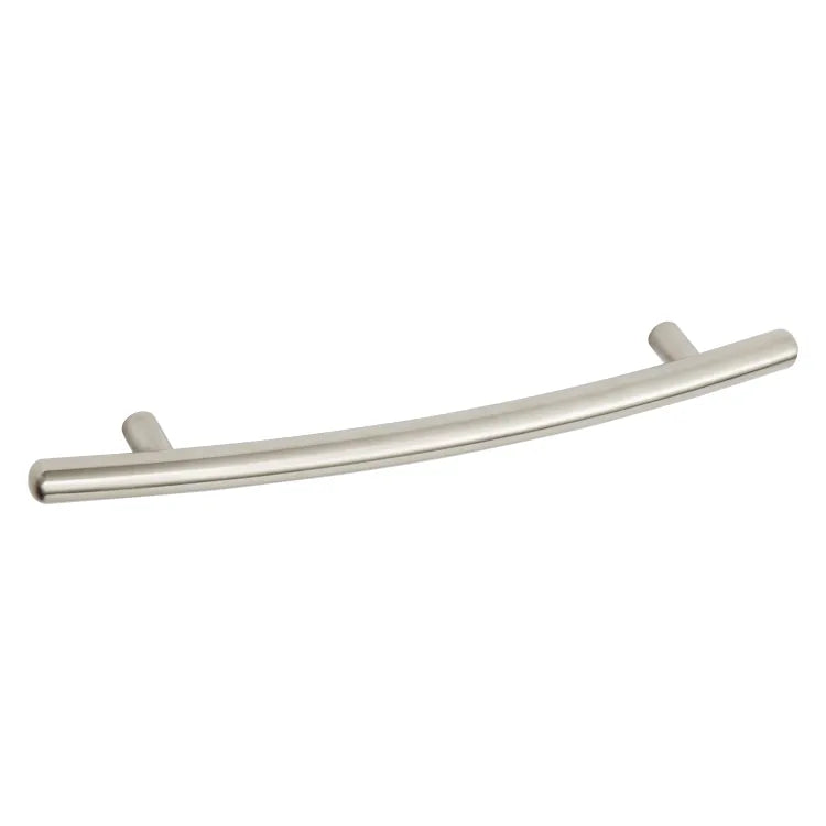 Lot de 4 poignées de meuble INSPIRE Delinia argent l.12 x H.32 mm