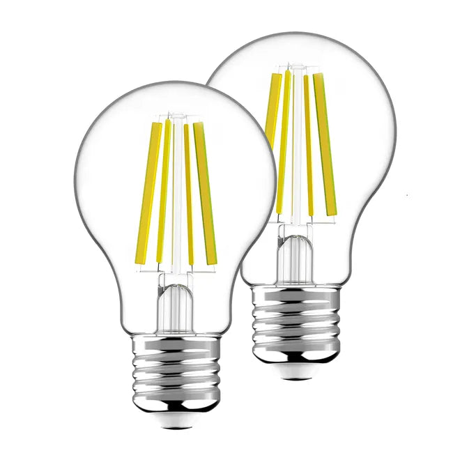 Lot de 2 ampoules led Classe A, E27, 806Lm = 60W, blanc neutre, XXCELL