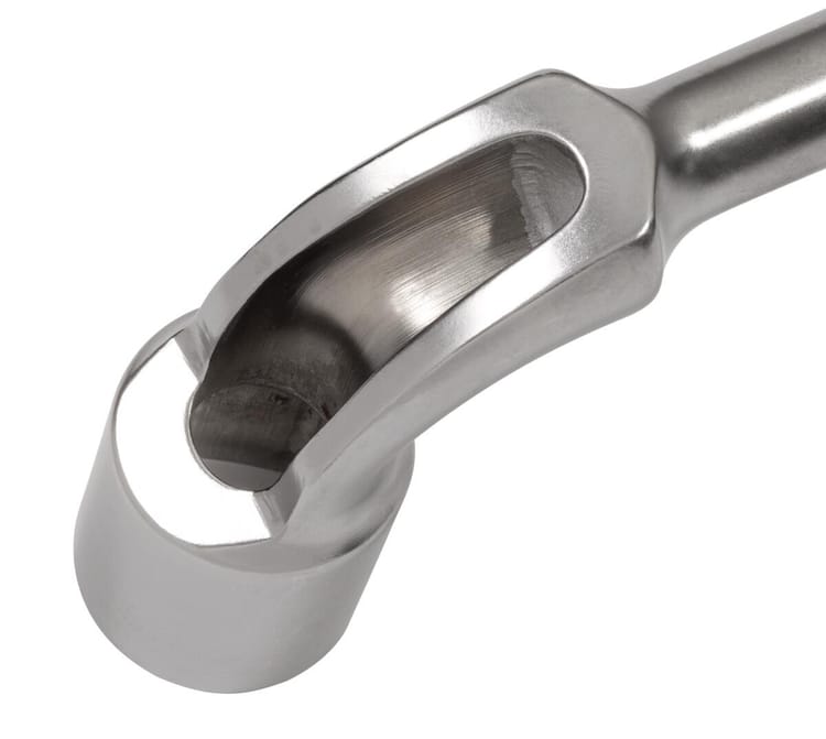 Clé à pipe débouchée 22 mm BAHCO, L. 235 mm