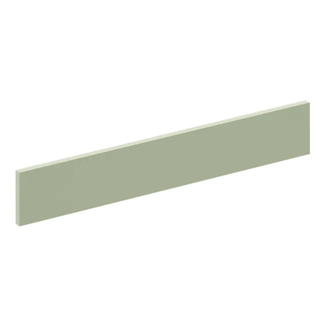 Façade de tiroir de cuisine Venise vert lichen mat H.12.5 x l.79.7 cm