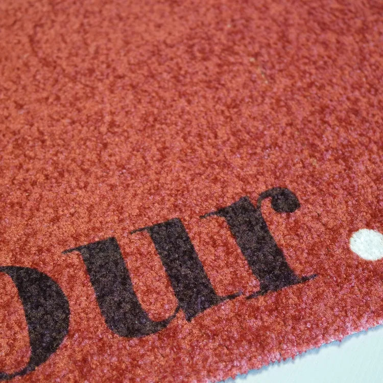 Tapis dallas amour rouge 40x60cm
