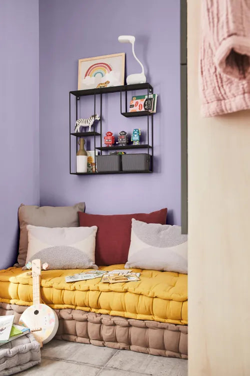 Peinture, mur, boiserie, radiateur, Multisupports LUXENS, elixir 6, satin, 0.5 l