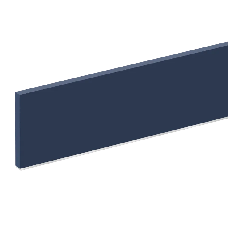 Plinthe de cuisine Venise, bleu marine, H.10 cm x L.2.4 m, Ep.13 mm
