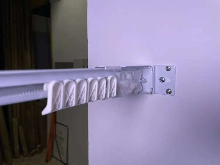 Lot de 2 naissances pour rail blanc Extens, L.14 cm