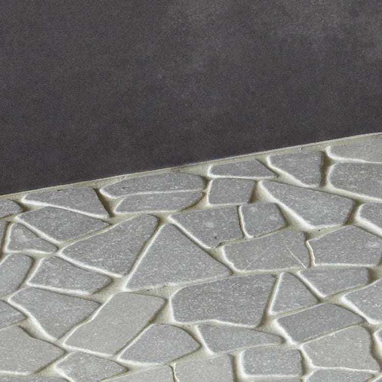 1 plaque de mosaïque sol /mur Opus marbre effet pierre gris 30.5 x 30.5cm ARTENS