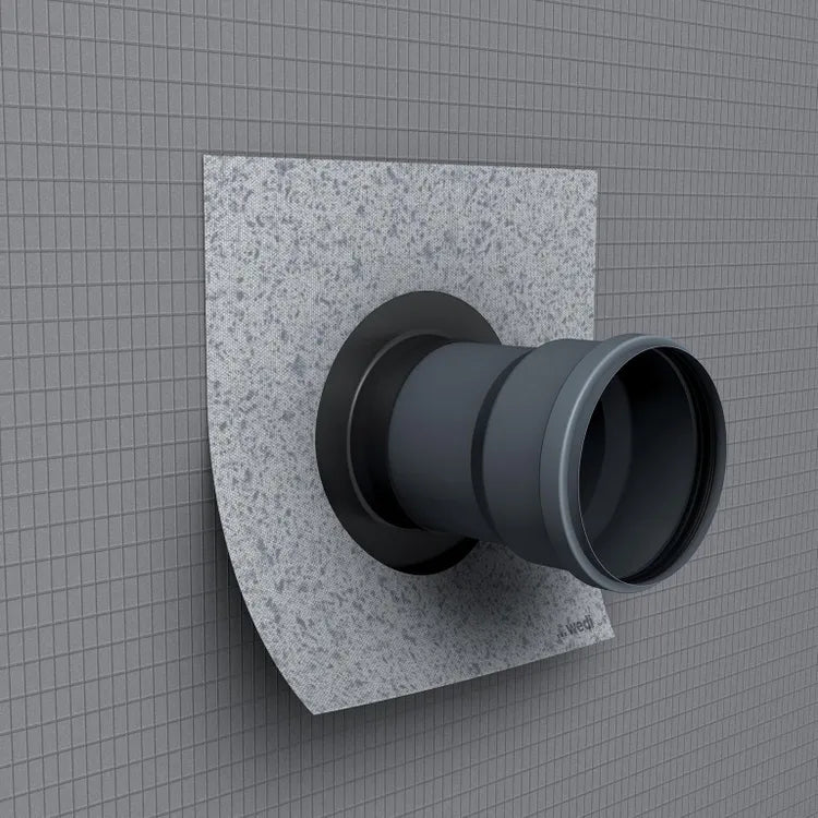 Lot de 10 collerettes, WEDI, Diam.8 mm, 13 x 13 cm