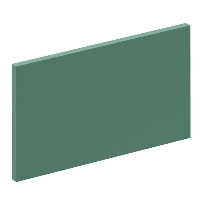 Façade de tiroir de cuisine Sevilla vert laguna mat H.25.3 x l.44.7 cm