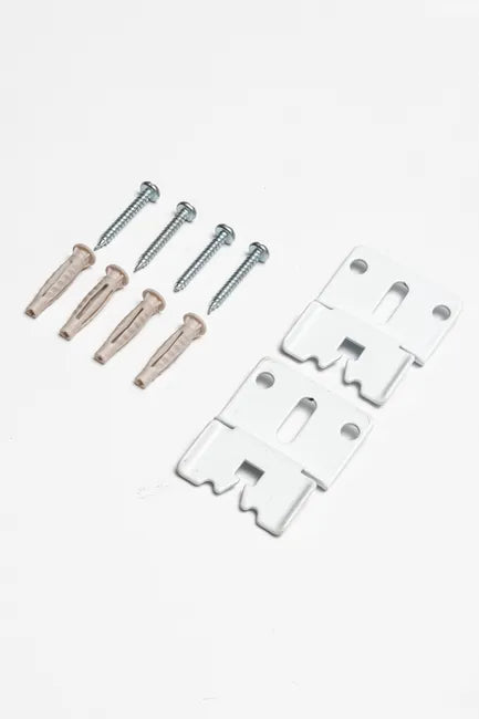 Lot de 2 naissances pour rail blanc Extens, L.14 cm