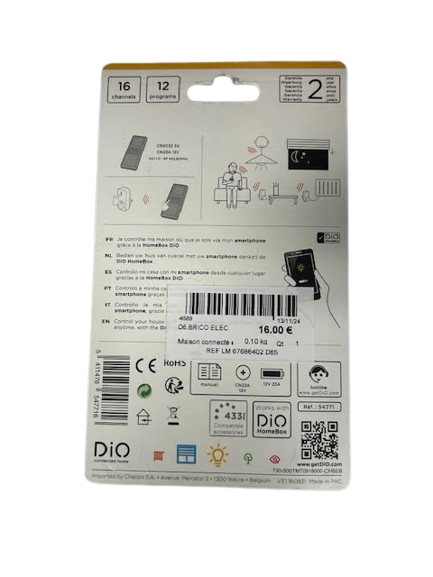 Télécommande 12 canaux DIO