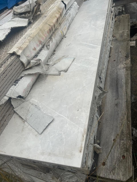 Carrelage sol intérieur / mur intérieur effet marbre gris clair Marmi l.60 x L.1