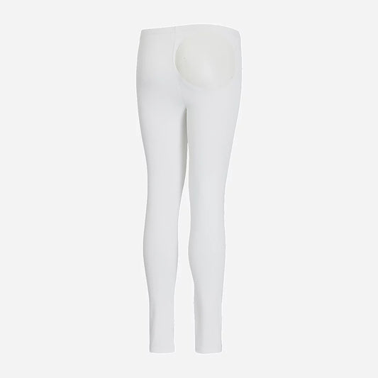 Collants de danse sans pied fille Opera Girl Blanc 12 ans