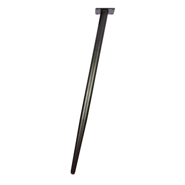 Pied de table CIME Incline noir diamètre 3.2 cm x hauteur 71 cm