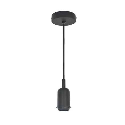 Suspension Hoopa, design, E27 métal noir INSPIRE