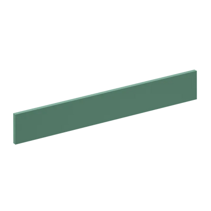 Façade de tiroir de cuisine Sevilla vert laguna mat H.12.5 x l.89.7 cm
