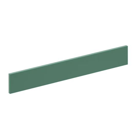 Façade de tiroir de cuisine Sevilla vert laguna mat H.12.5 x l.89.7 cm