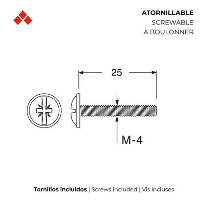 Bouton de meuble rond Boule, abs vert mat, Diam.25 mm