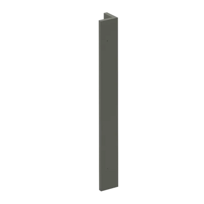 Fileur d'angle Newport argile mat H.76.8 x l.9 cm