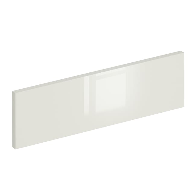 Bandeau Osaka blanc calcaire brillant H.16.5 x l.59.7 cm