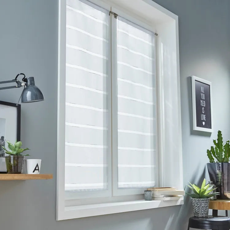 2 embouts pour tringle à rideau, Diam.8 / 10 mm, chrome Chic, INSPIRE