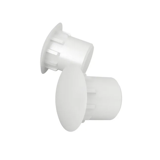 Lot de 120 caches-trou pvc rond blanc FINSA Ø5 mm