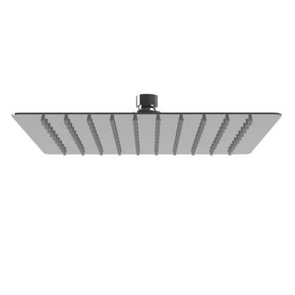 Tête de douche carré acier inoxydable H.25 x l.26cm Studio SENSEA