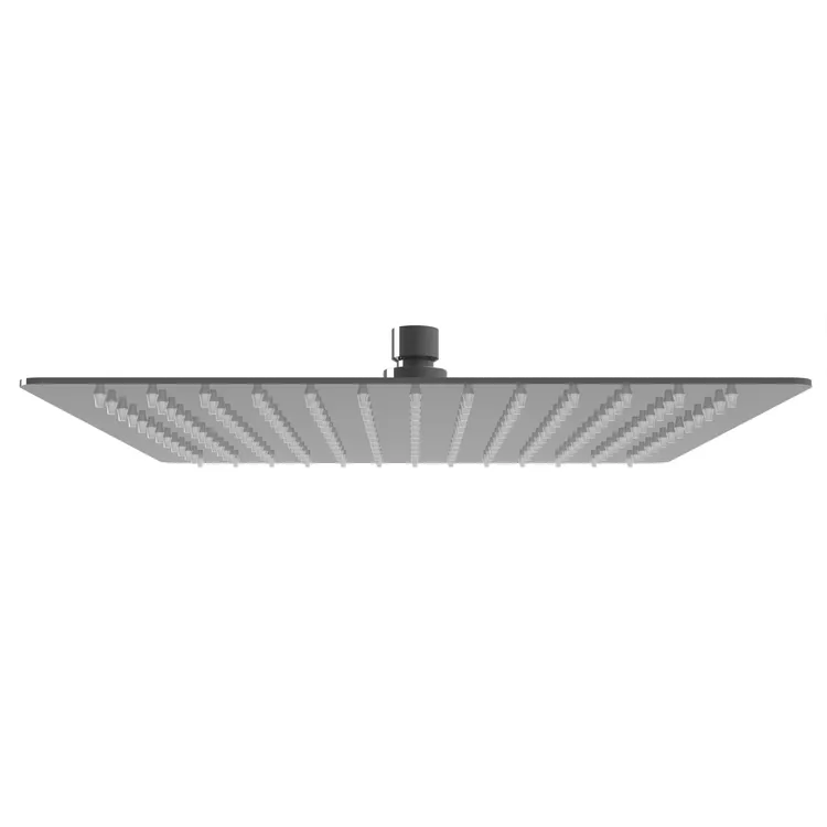 Tête de douche carré acier inoxydable H.30 x l.32cm Studio SENSEA