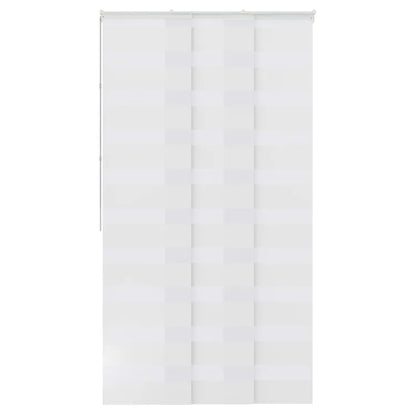 Panneau japonais Authentic, blanc, H.250 x l.50 cm