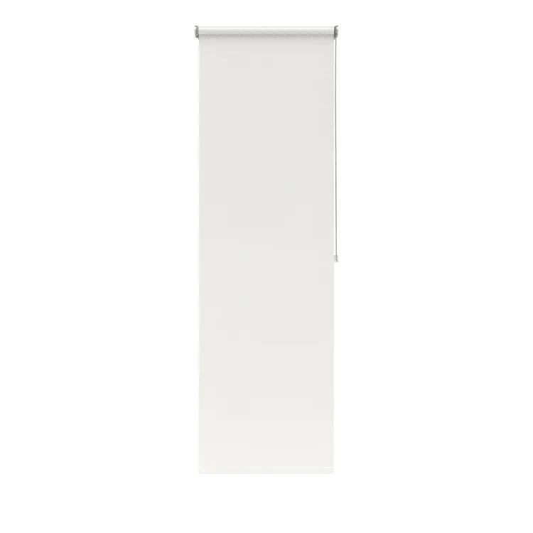 Store enrouleur tamisant Canberra blanc, l.45 x H.190 cm, INSPIRE