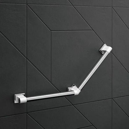 Poignée de sécurité 135 ° courbe L.40 cm blanc rugao AKW