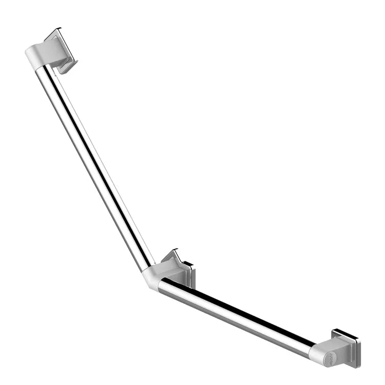 Poignée de sécurité 135 ° courbe L.40 cm blanc rugao AKW
