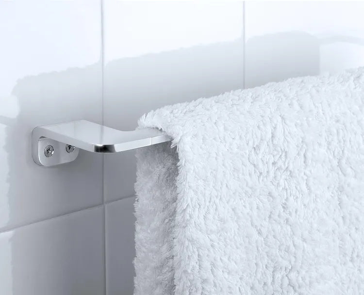 Porte-serviette barres 1 barre à visser argenté Flat TATAY