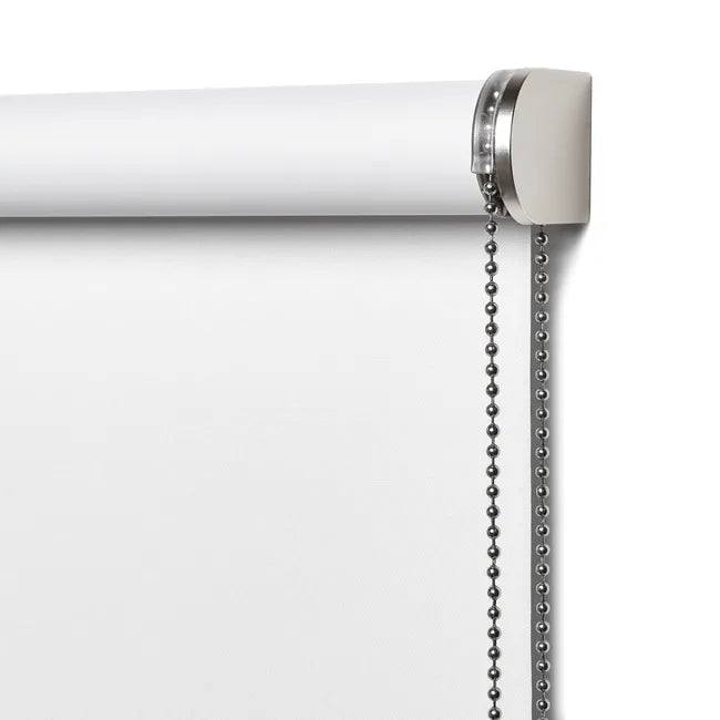 Store occultant Bossa blanc recoupable de 84,1cm à 99cm, H.250cm