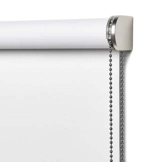 Store occultant Bossa blanc recoupable de 84,1cm à 99cm, H.250cm