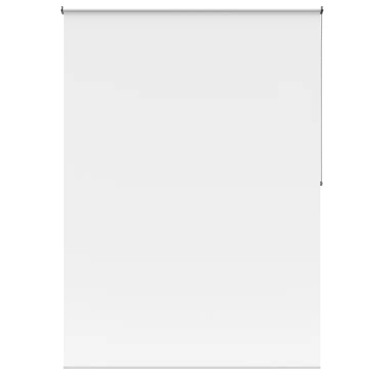 Store occultant Bossa blanc recoupable de 84,1cm à 99cm, H.250cm