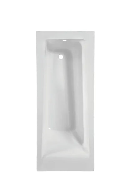 Baignoire rectangulaire L.160x l.70 cm blanc, SENSEA Access design
