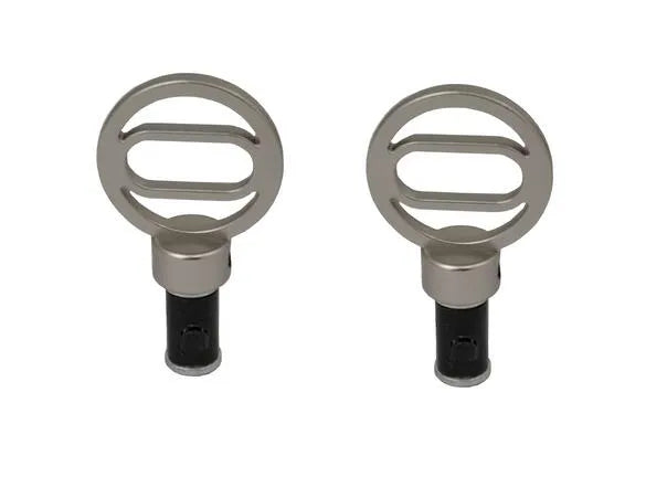 Lot de 2 Embout pour barre de vitrage, Diam.10 mm gris Design, CESSOT