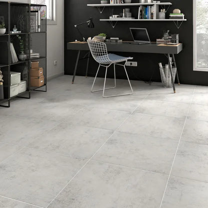 Carrelage mur intérieur / sol intérieureffet béton gris clair Alma l.45 x