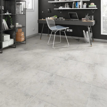 Carrelage mur intérieur / sol intérieureffet béton gris clair Alma l.45 x