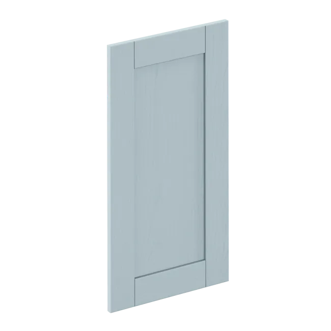Porte de cuisine Boston bleu clair mat H.76.5 x l.39.7 cm