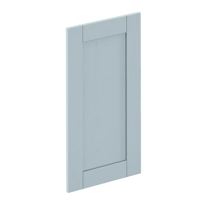 Porte de cuisine Boston bleu clair mat H.76.5 x l.39.7 cm